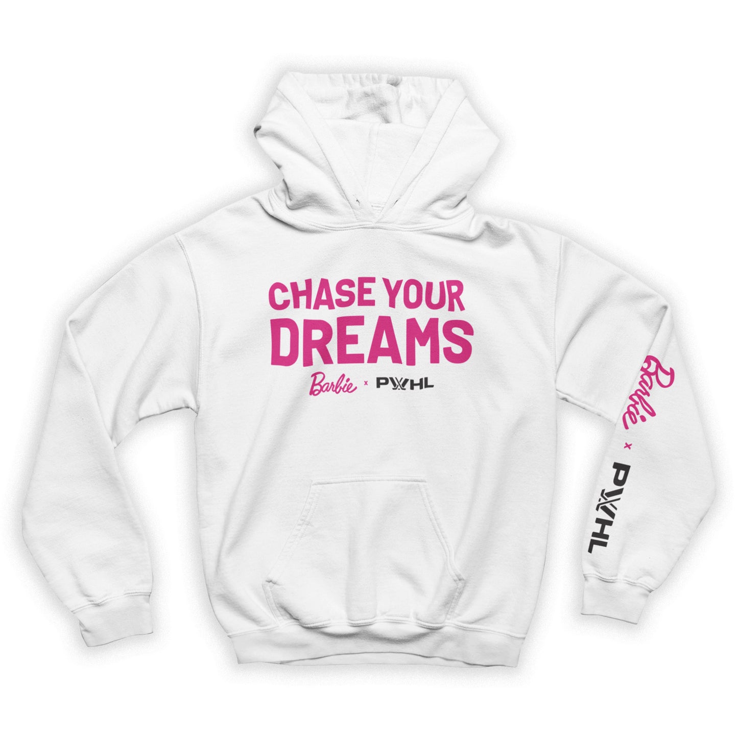 PWHL x Barbie Youth Chasing Dreams Hoodie – The Official US Shop of the ...