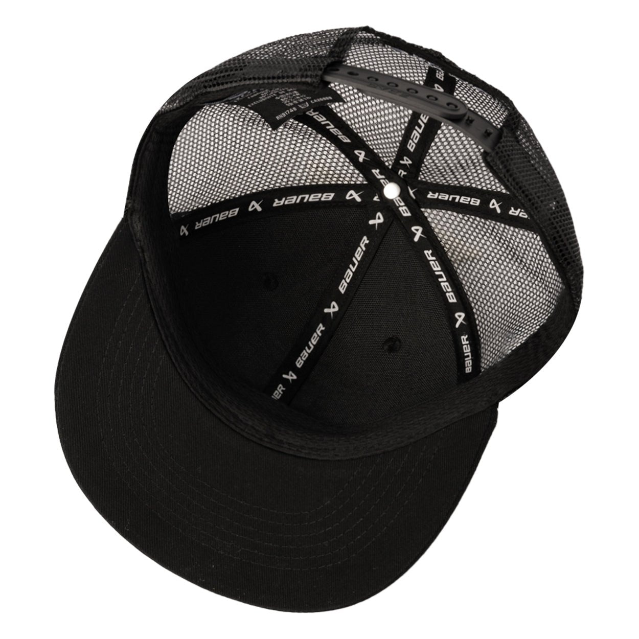 Boston Fleet Adult Bauer Flat Brim Hat - Hat in Black