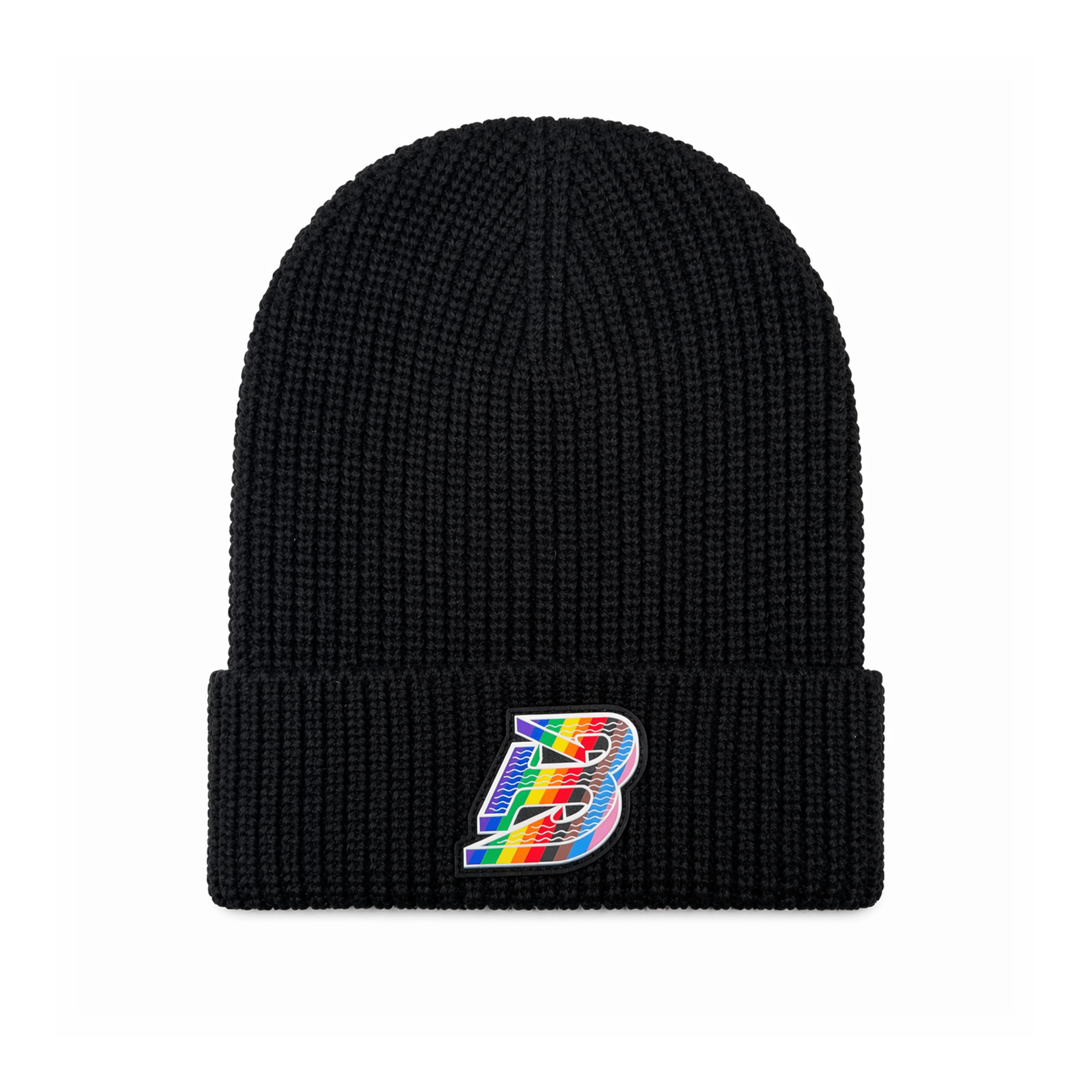Adult Boston Fleet Sportiqe Cache Pride Beanie - Hat in Black