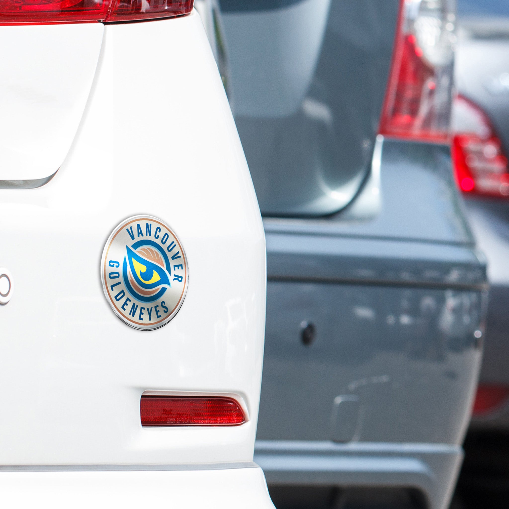 Vancouver Goldeneyes Auto Emblem - Auto Emblem in