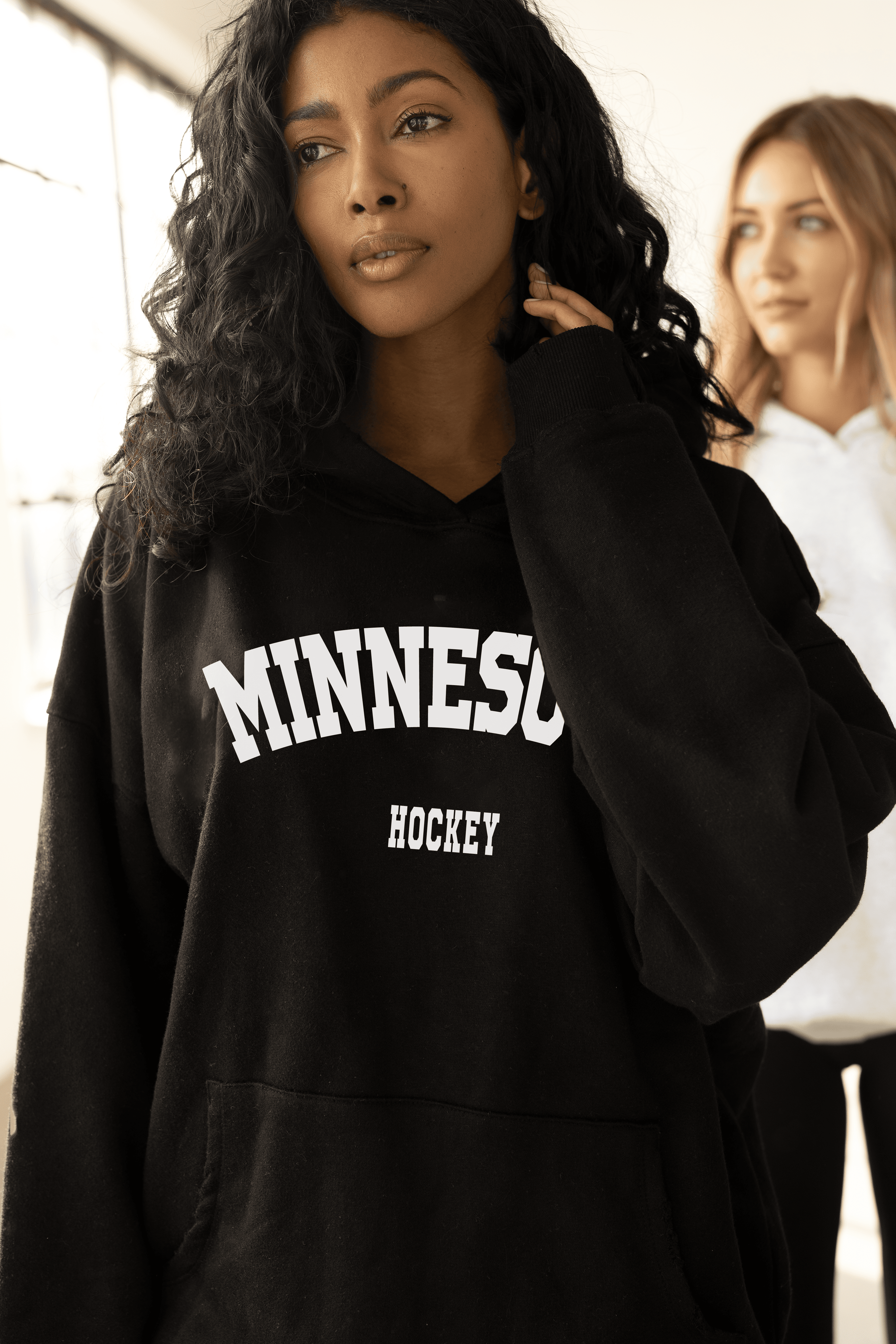 Minnesota Hoodie - Hoodie in Cream