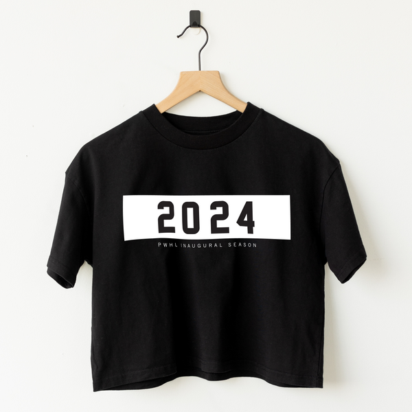 PWHL Boxy Crop T-Shirt