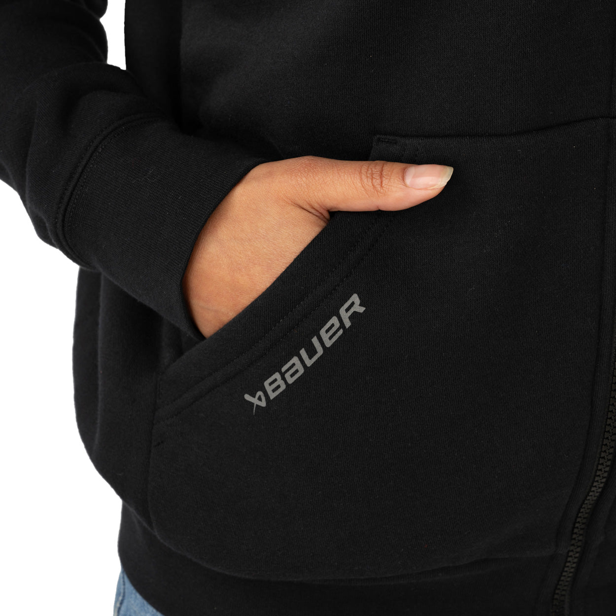 Minnesota Frost Women's Bauer Full Zip Ultimate Hoodie - Hoodie in XS