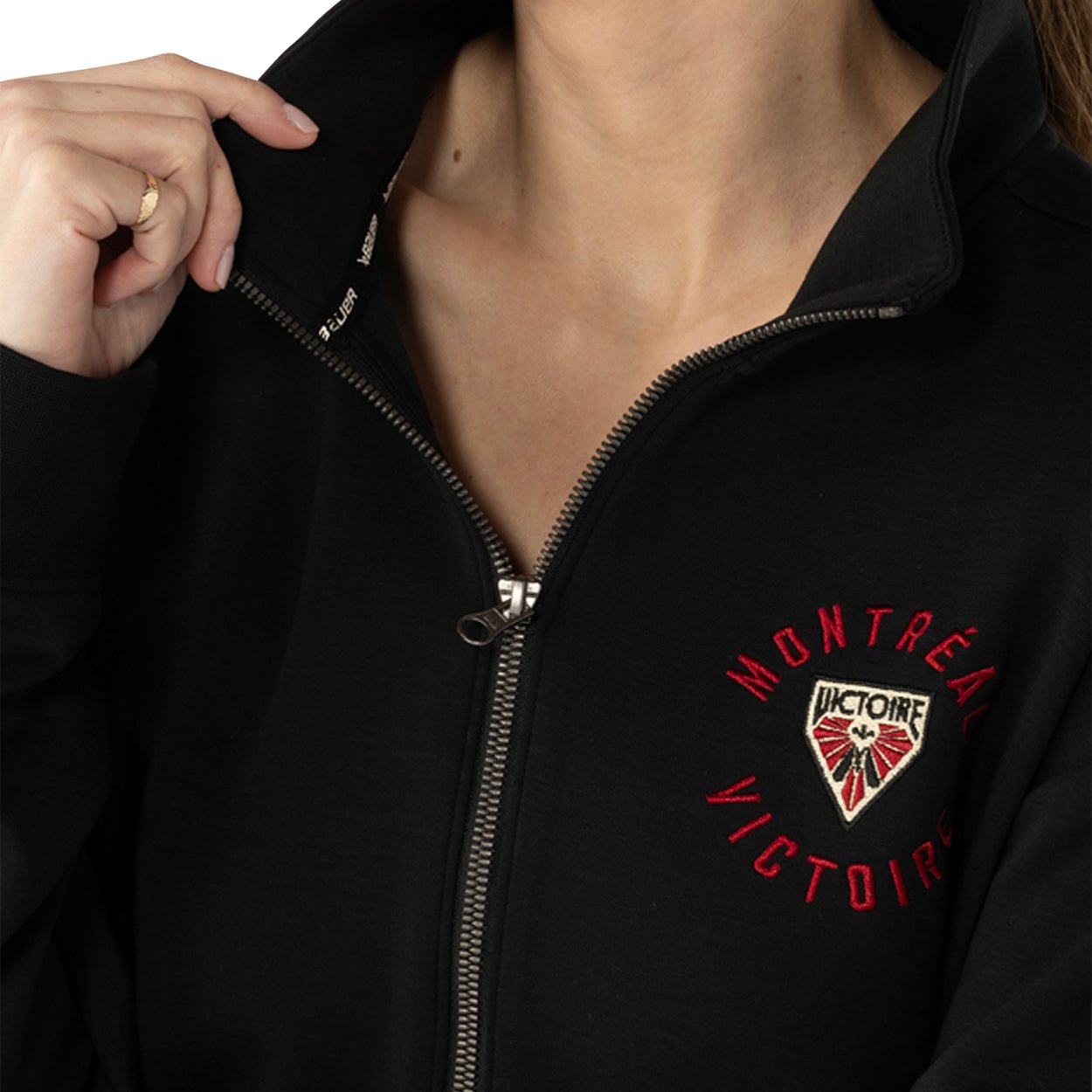 Montreal Victoire Adult Bauer Envoy Half Zip - Half Zip in S