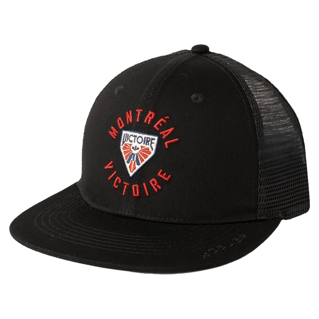 Montreal Victoire Adult Bauer Flat Brim Hat - Hat in Black