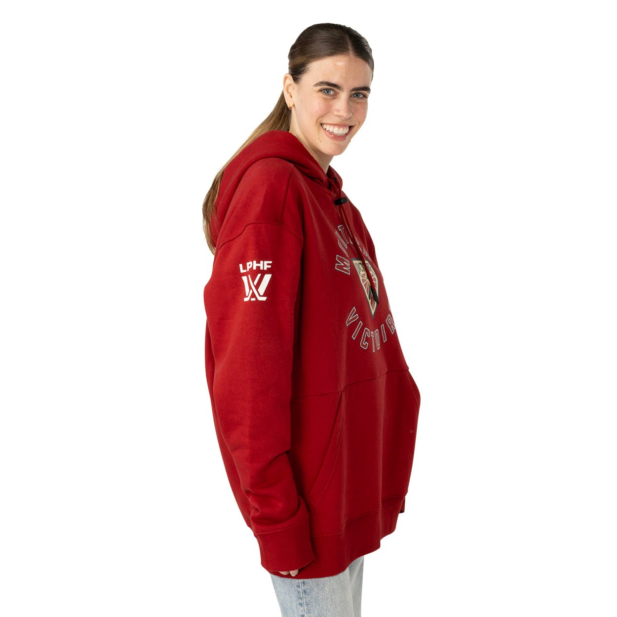Montreal Victoire Adult Bauer Team Ultimate Hoodie - Hoodie in S