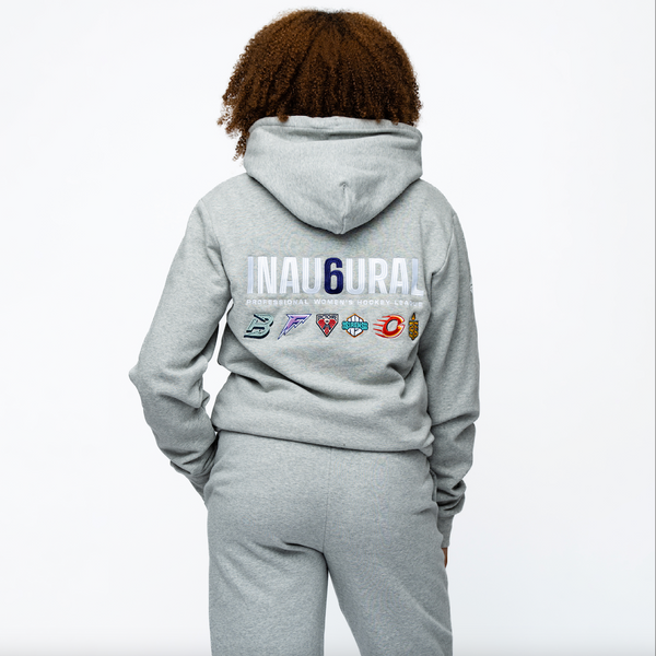 PWHL Adult Royalty Inau6ural 6 Cloud Hoodie