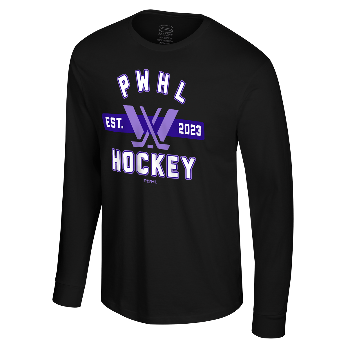 PWHL Adult Stadium Essentials Issue Long Sleeve T-Shirt
