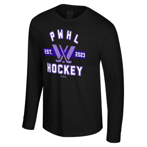 PWHL Adult Stadium Essentials Issue Long Sleeve T-Shirt
