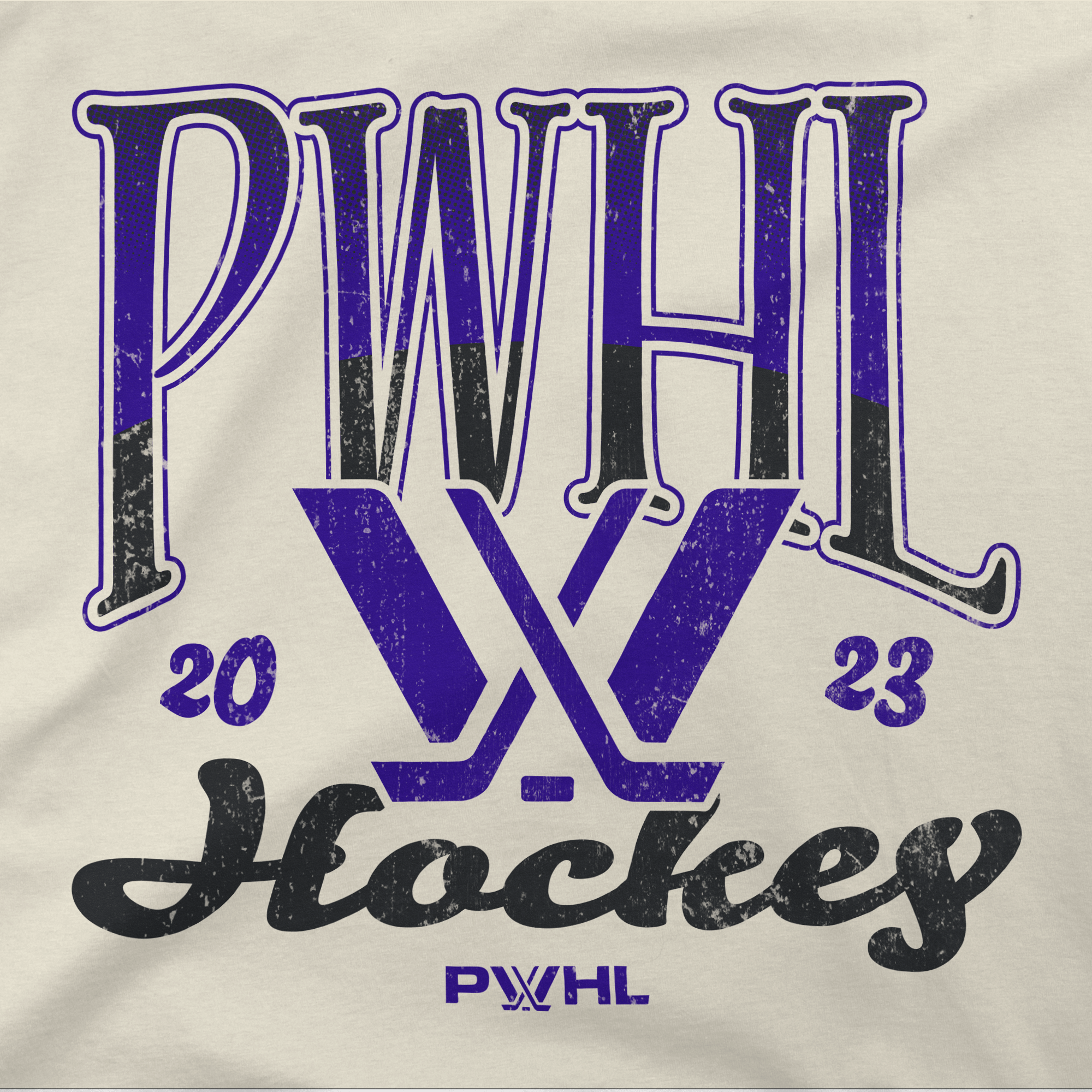 PWHL Adult Stadium Essentials Sky High II Fleece Crew - Crewneck in Sand