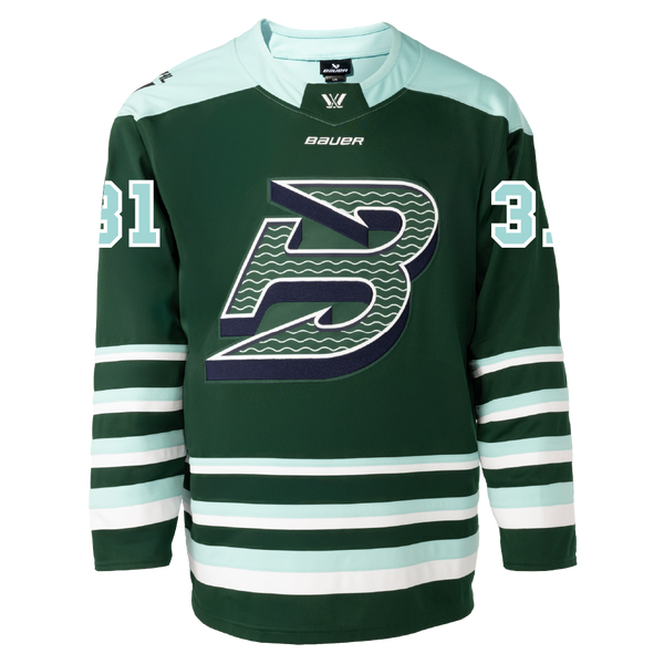Aerin Frankel Boston Fleet Adult Bauer Replica Home Jersey