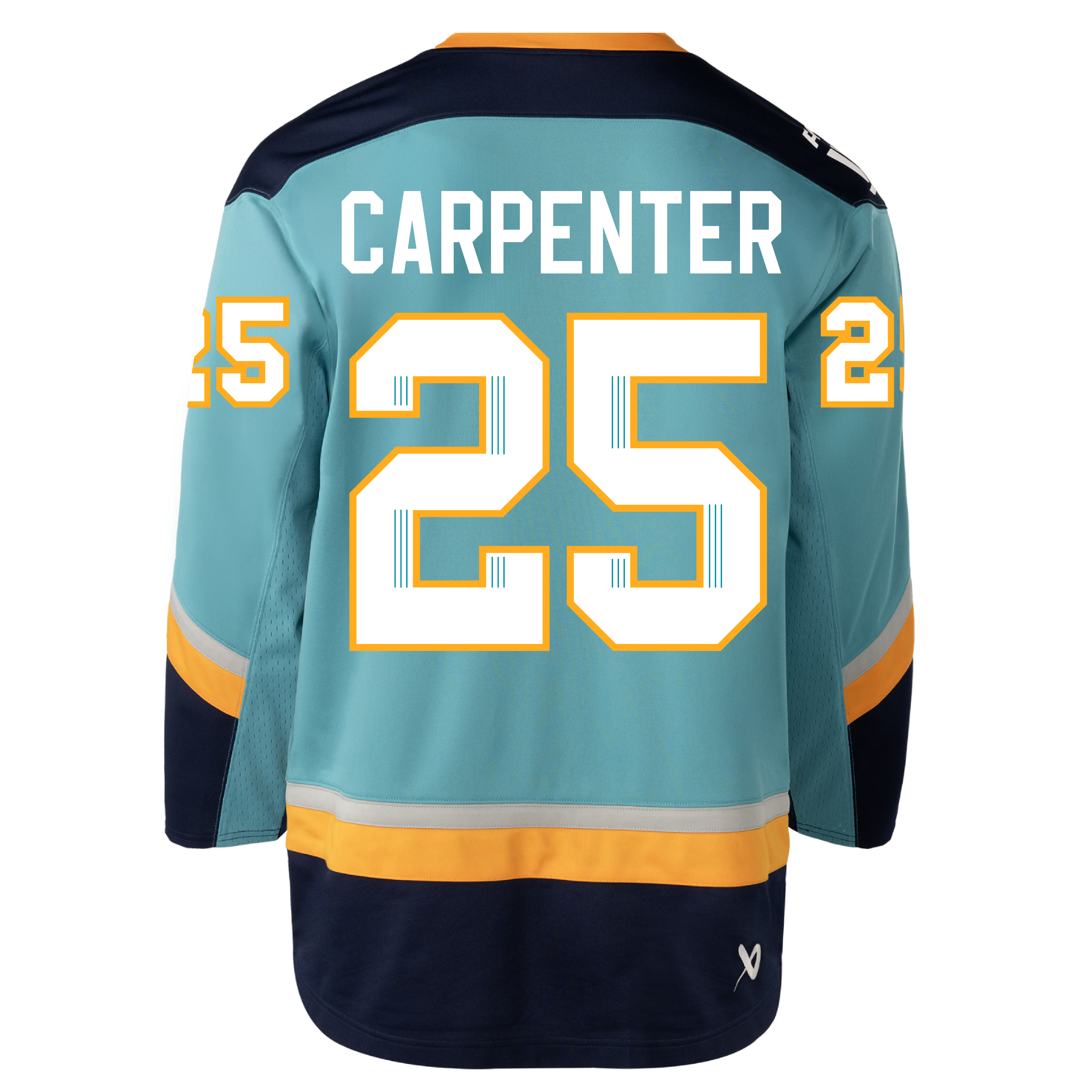 Alex Carpenter New York Sirens Adult Bauer Replica Home Jersey - Jersey in Teal