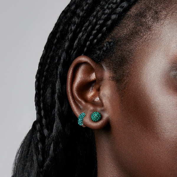 Boston Fleet Hillberg & Berk Mini Sparkle Hoops