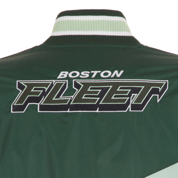 Boston Fleet Adult Ripstop Nylon Colorblocked Jacket