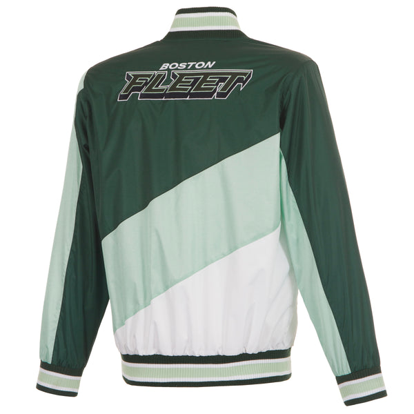 Boston Fleet Adult Ripstop Nylon Colorblocked Jacket