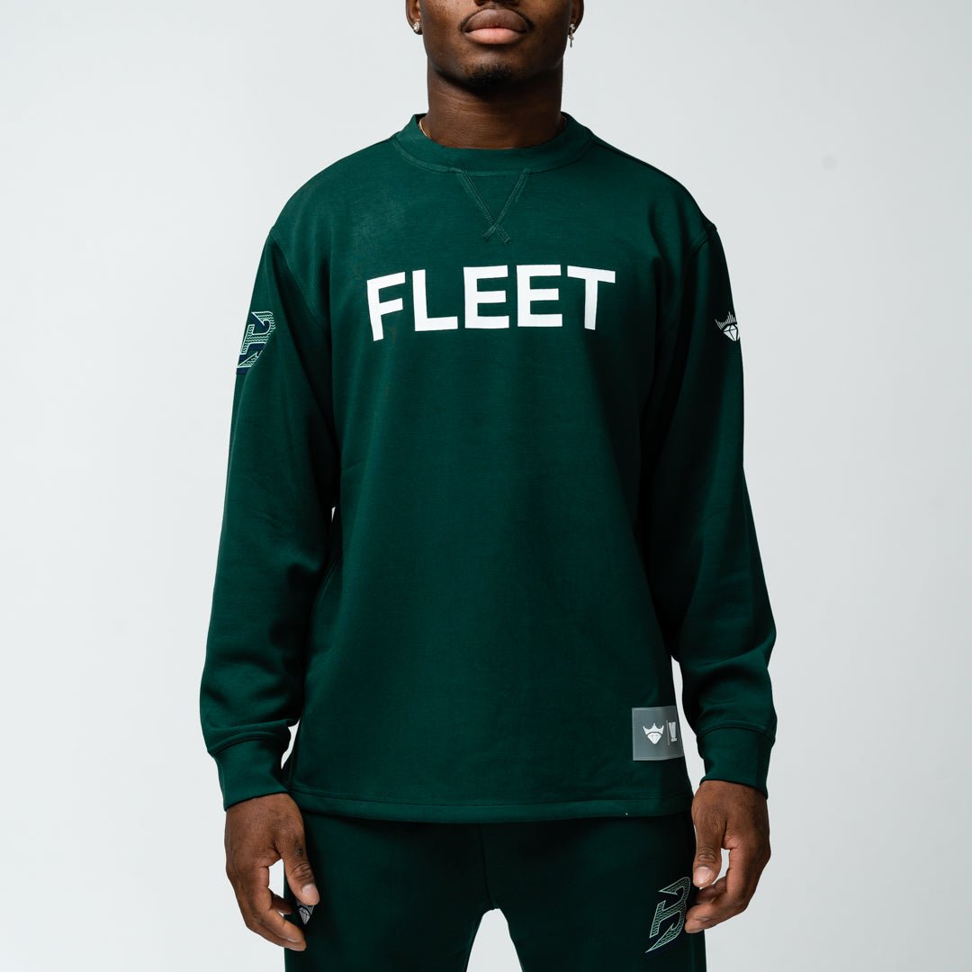 Boston Fleet Adult Royalty Mythical Crewneck - Crewneck in Green