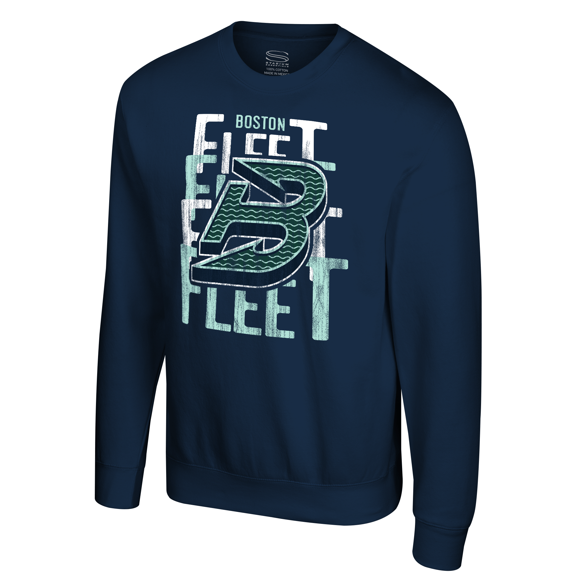 Boston Fleet Adult Stadium Essentials Dedication Fleece Crewneck - Crewneck in S