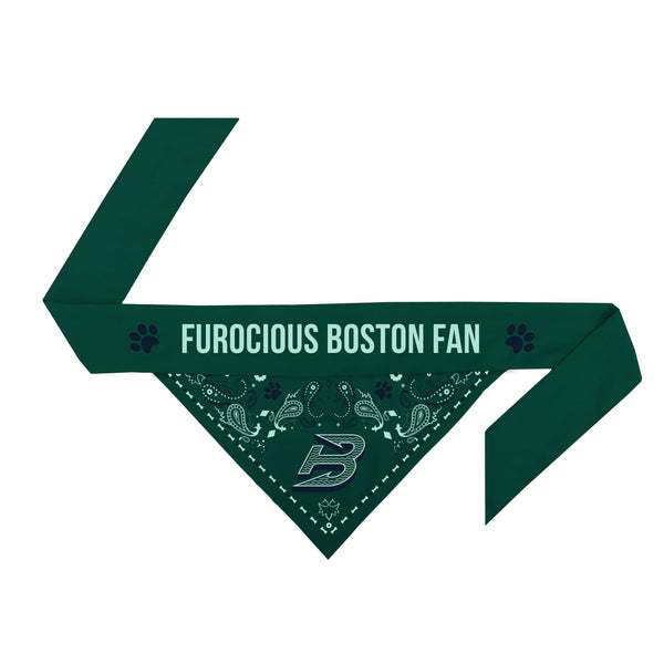 Boston Fleet Reversible Pet Bandana - Pet in Green