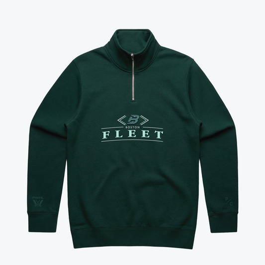 Boston Fleet Unisex Peace Collective Fleece Quarter Zip