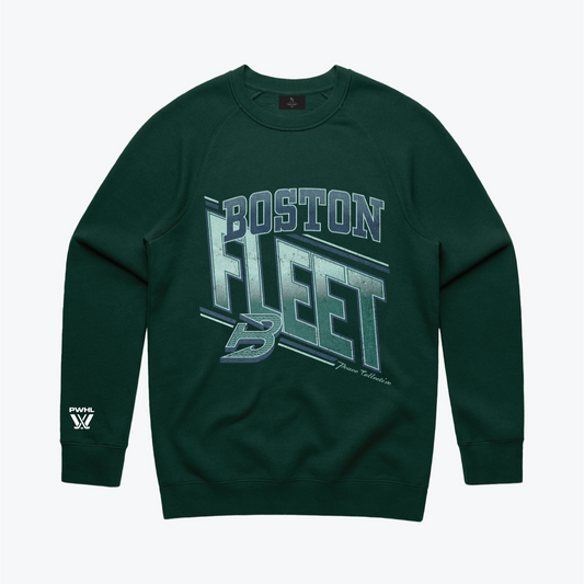 Boston Fleet Unisex Peace Collective Vintage Fleece Crew