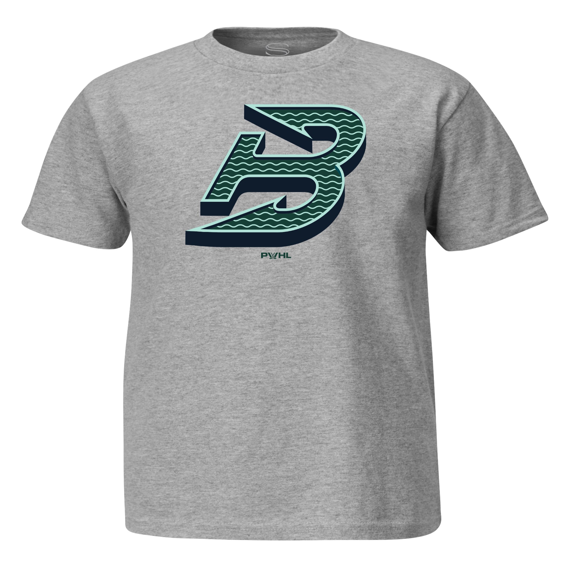 Boston Fleet Youth Stadium Essentials Logo T-Shirt - T-Shirt in Gray
