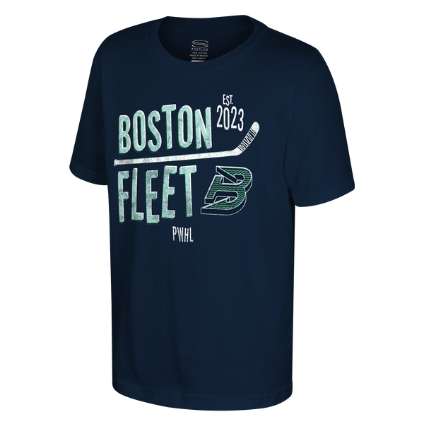 Boston Fleet Youth Stadium Essentials Stick T-Shirt
