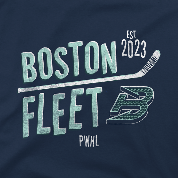 Boston Fleet Youth Stadium Essentials Stick T-Shirt