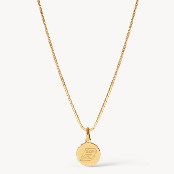 Boston Fleet Hillberg & Berk Gold Medallion Necklace