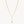 PWHL Hillberg & Berk Gold Hockey Stick Necklace