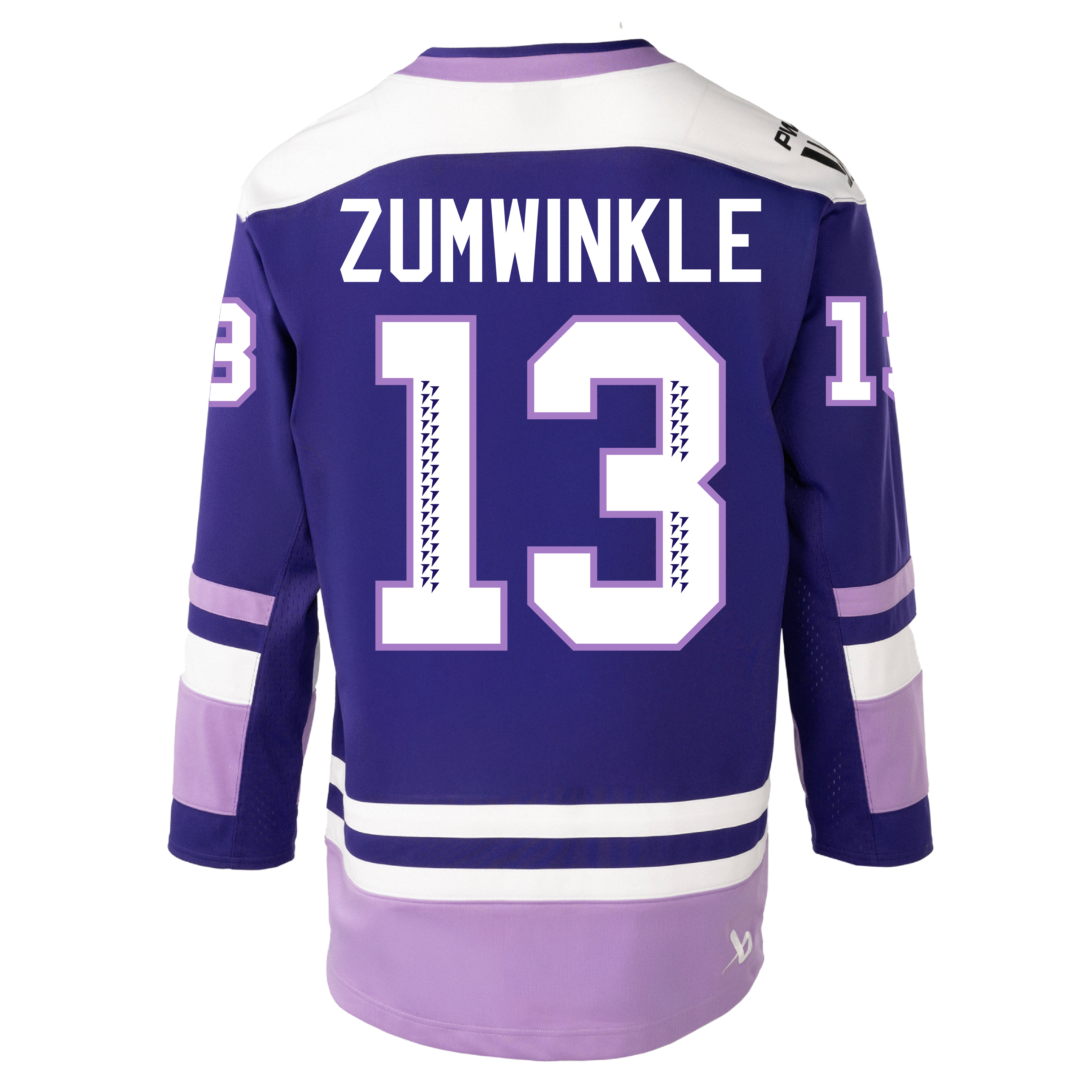 Grace Zumwinkle Minnesota Frost Adult Bauer Replica Home Jersey - Jersey in Purple