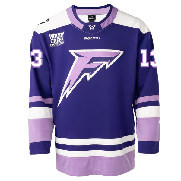 Grace Zumwinkle Minnesota Frost Adult Bauer Replica Home Jersey