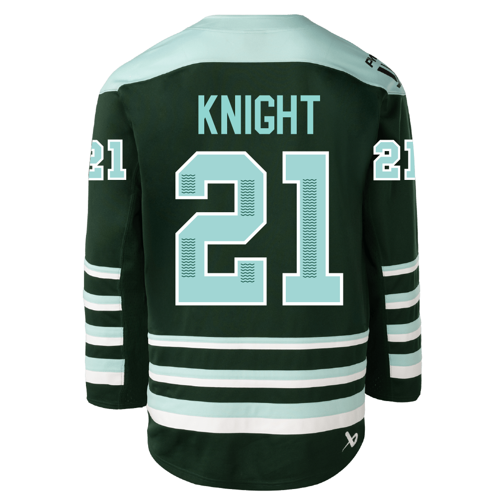 Hilary Knight Boston Fleet Adult Bauer Replica Home Jersey - Jersey in Green