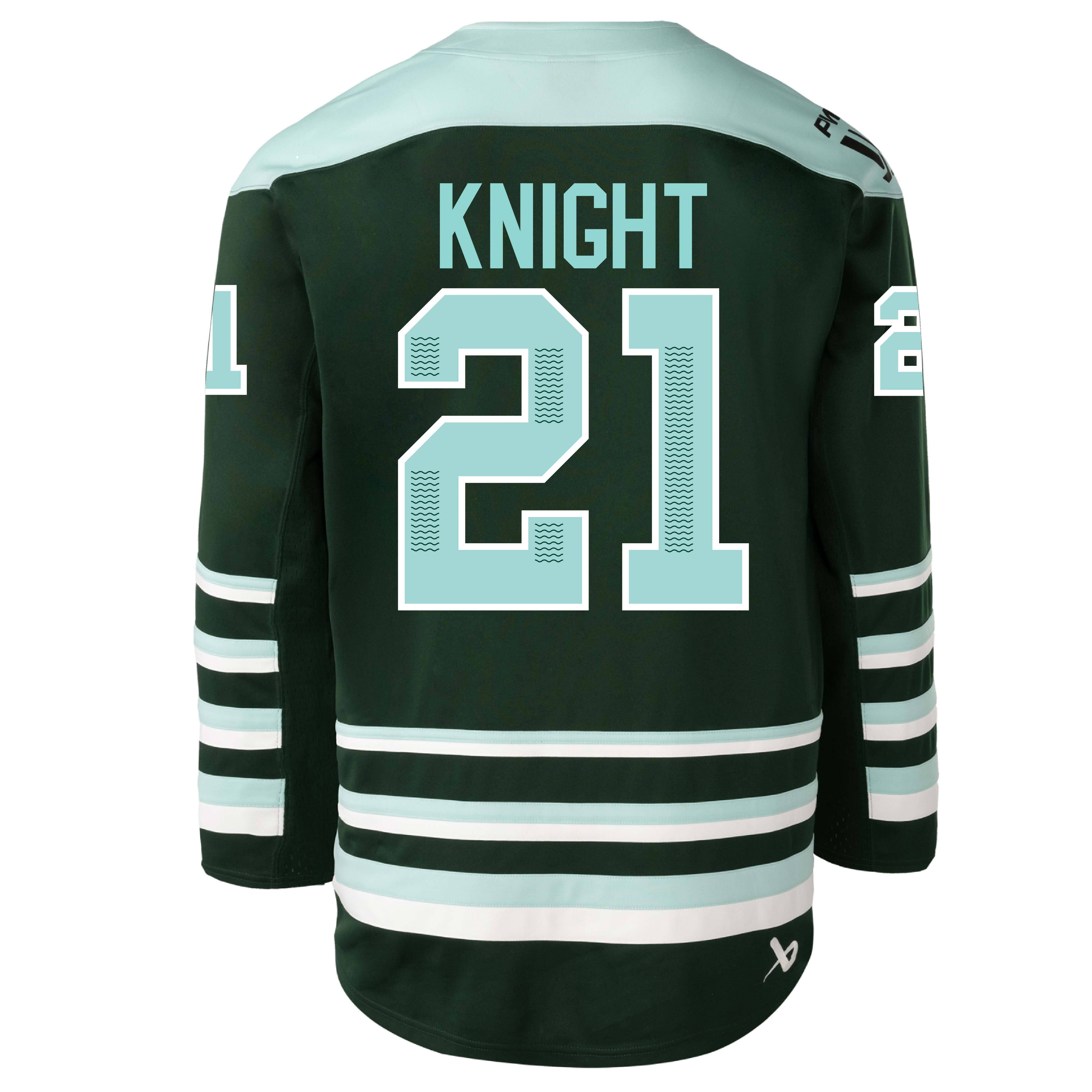 Hilary Knight Boston Fleet Youth Bauer Replica Home Jersey - Jersey in Green