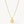 Boston Fleet Hillberg & Berk Gold Medallion Necklace