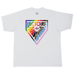 Pre - Order Montreal Victoire Adult Stadium Essentials Pride Urban T-Shirt - T-Shirt in White