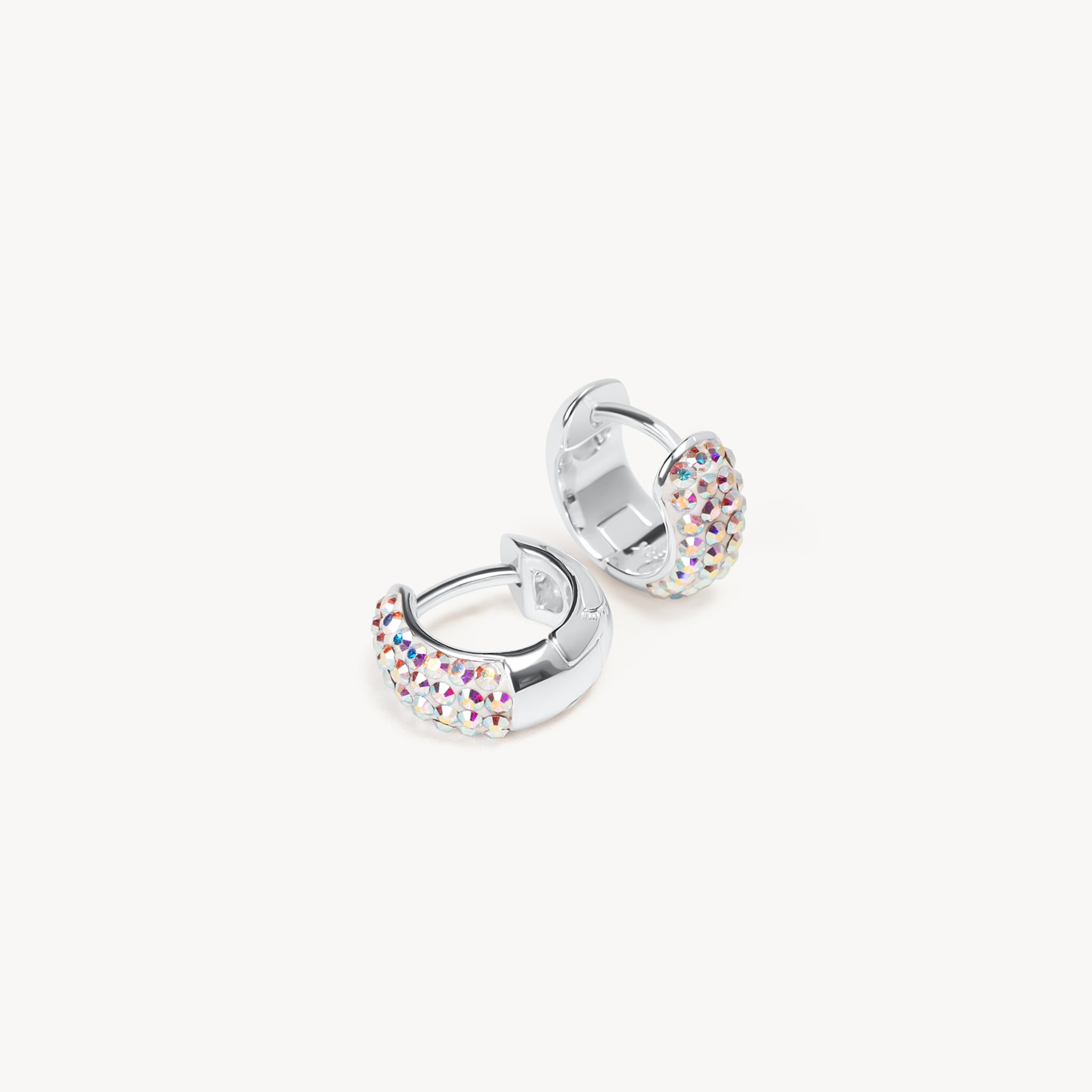 Minnesota Frost Hillberg & Berk Mini Sparkle Hoops - Jewelry in Multicolor