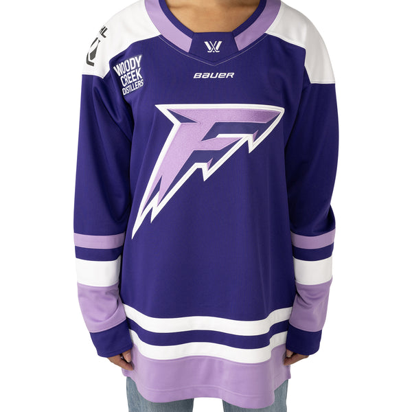 Minnesota Frost Adult Bauer Replica Home Jersey