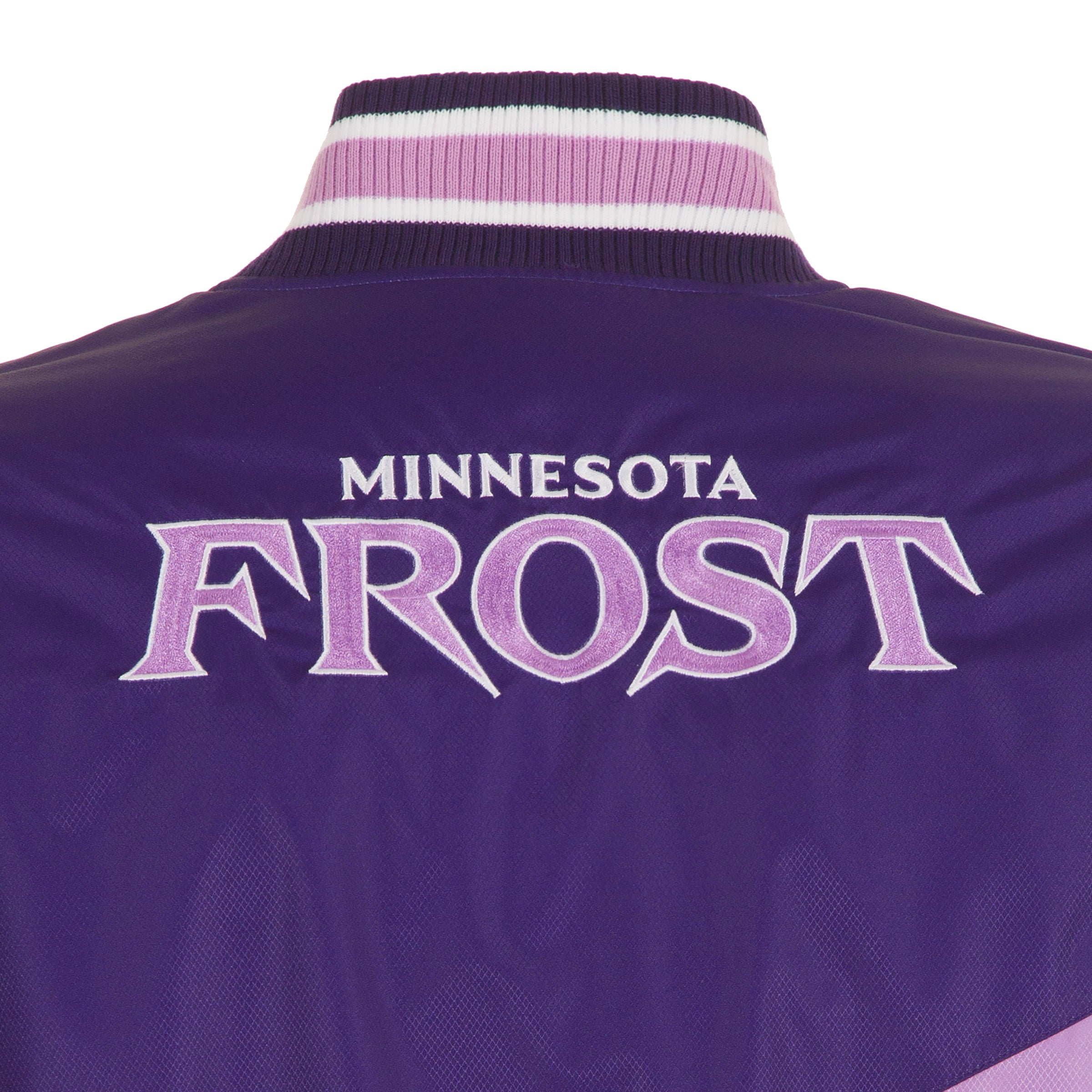 Minnesota Frost Adult Ripstop Nylon Colorblocked Jacket - Jacket in Purple