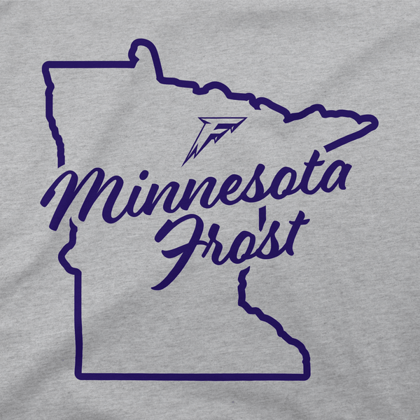 Minnesota Frost Adult Stadium Essentials Home T-Shirt - T-Shirt in S