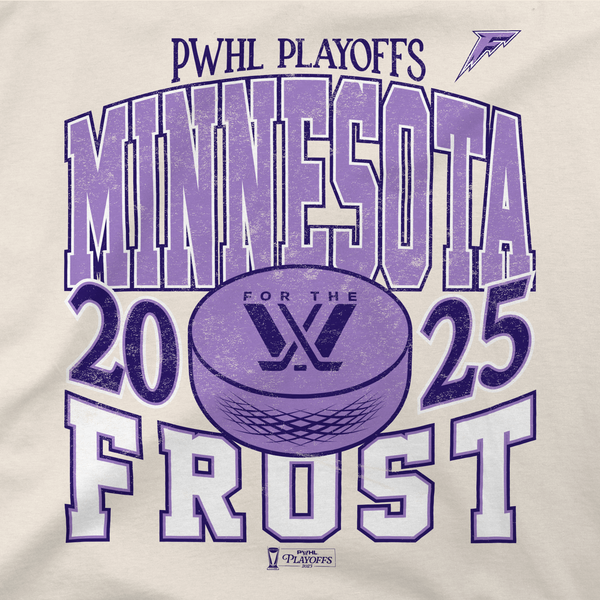 Minnesota Frost Adult Stadium Essentials Playoffs City Revolution 25 Urban T-Shirt