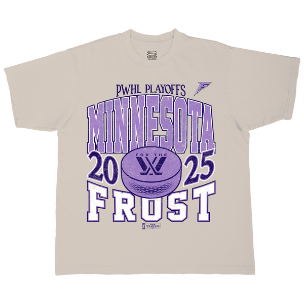 Minnesota Frost Adult Stadium Essentials Playoffs City Revolution 25 Urban T-Shirt