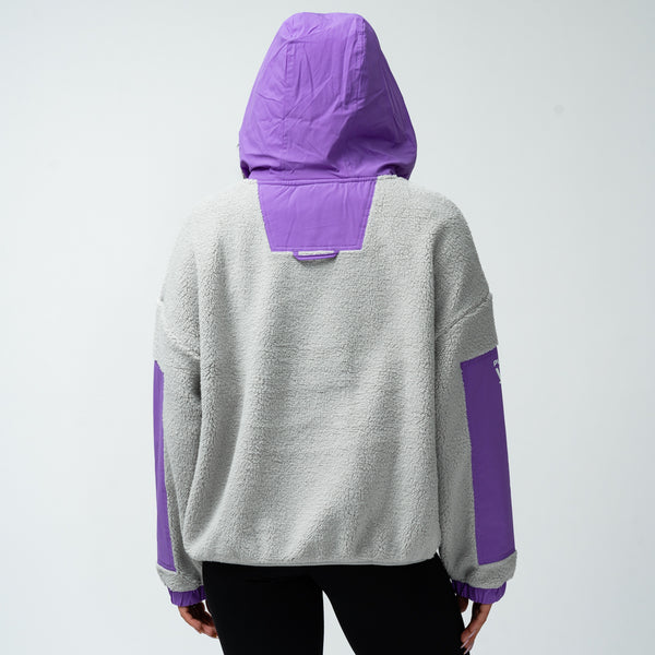 Minnesota Frost Adult Royalty Sherpa Half Zip Jacket