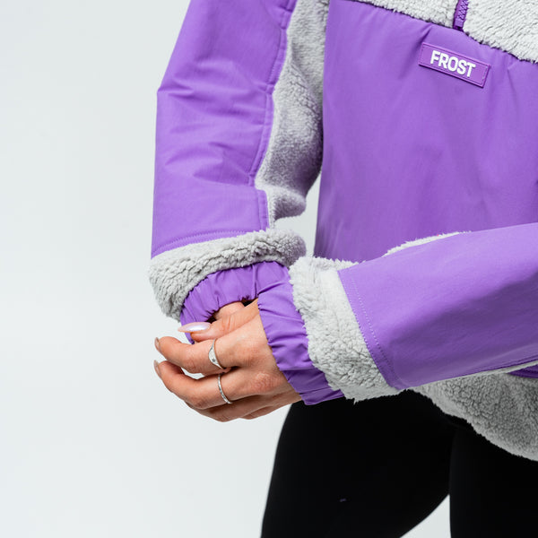 Minnesota Frost Adult Royalty Sherpa Half Zip Jacket