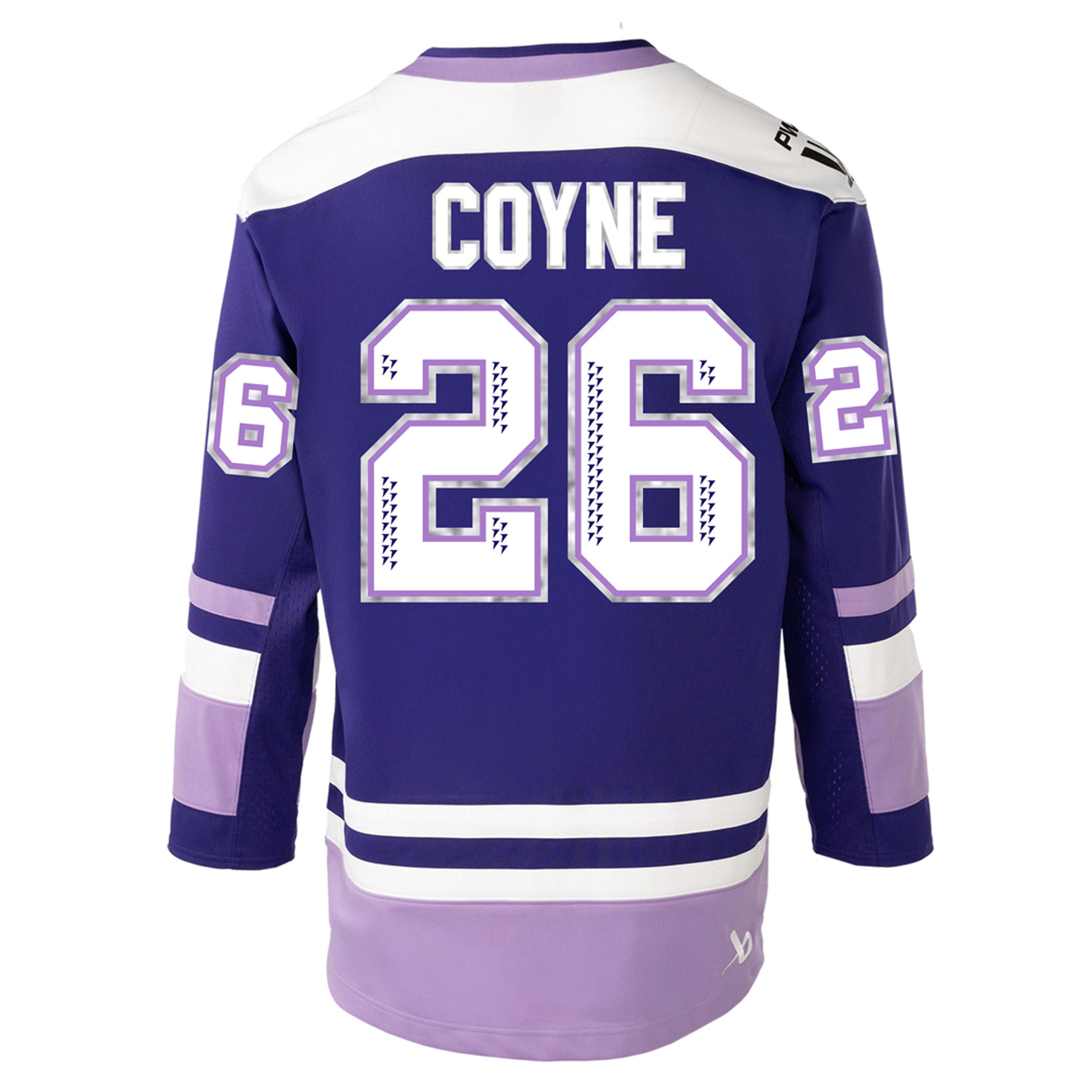 Minnesota Frost Kendall Coyne number 26 2025 Champions Purple jersey back