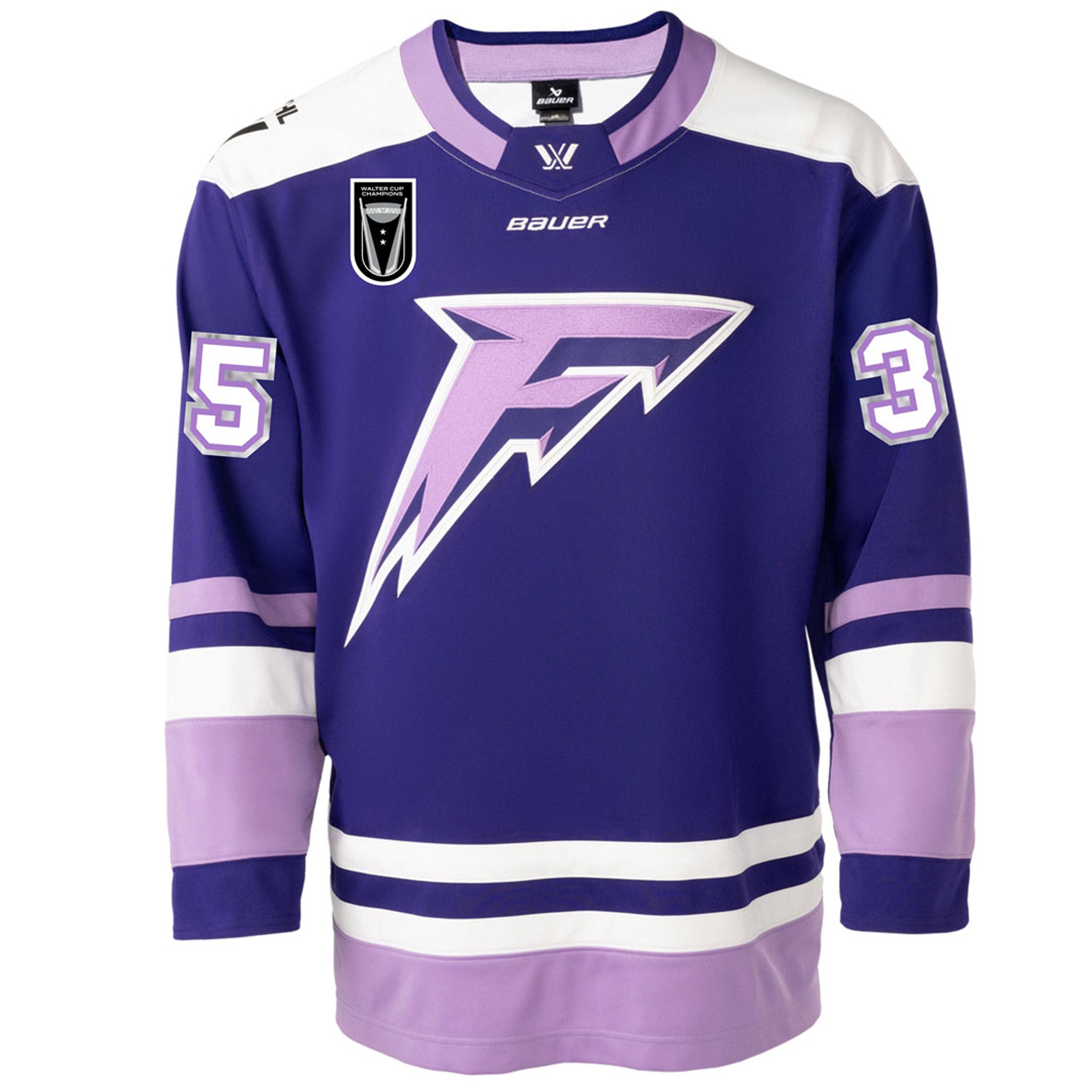 Minnesota Frost Maddie Rooney number 35 2025 Champions Purple jersey front
