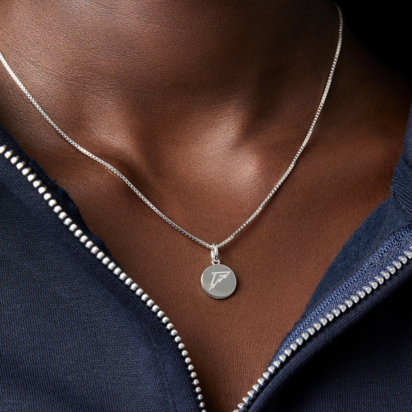 Minnesota Frost Hillberg & Berk Silver Medallion Necklace - Jewelry in Silver