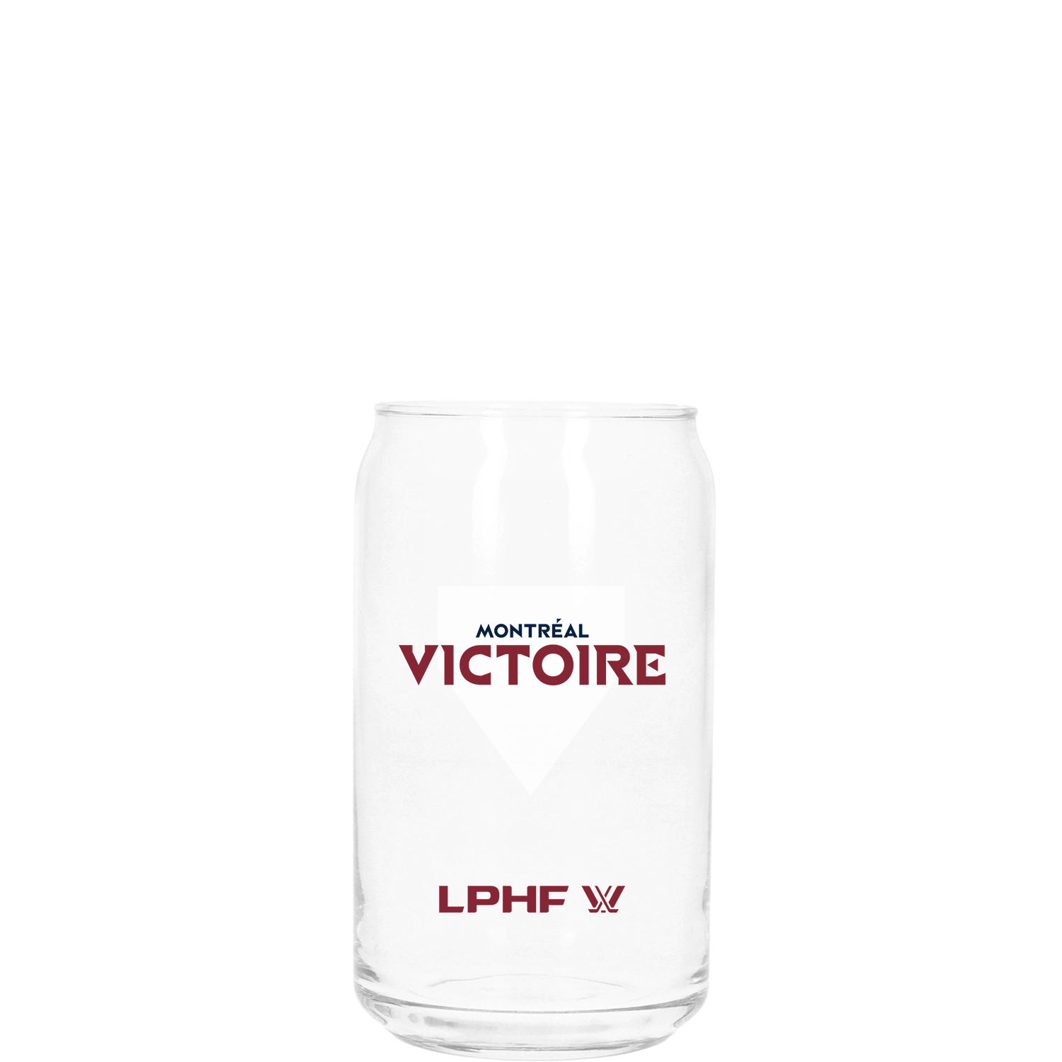 Montreal Victoire Soda Can Glass - Drinkware in Clear