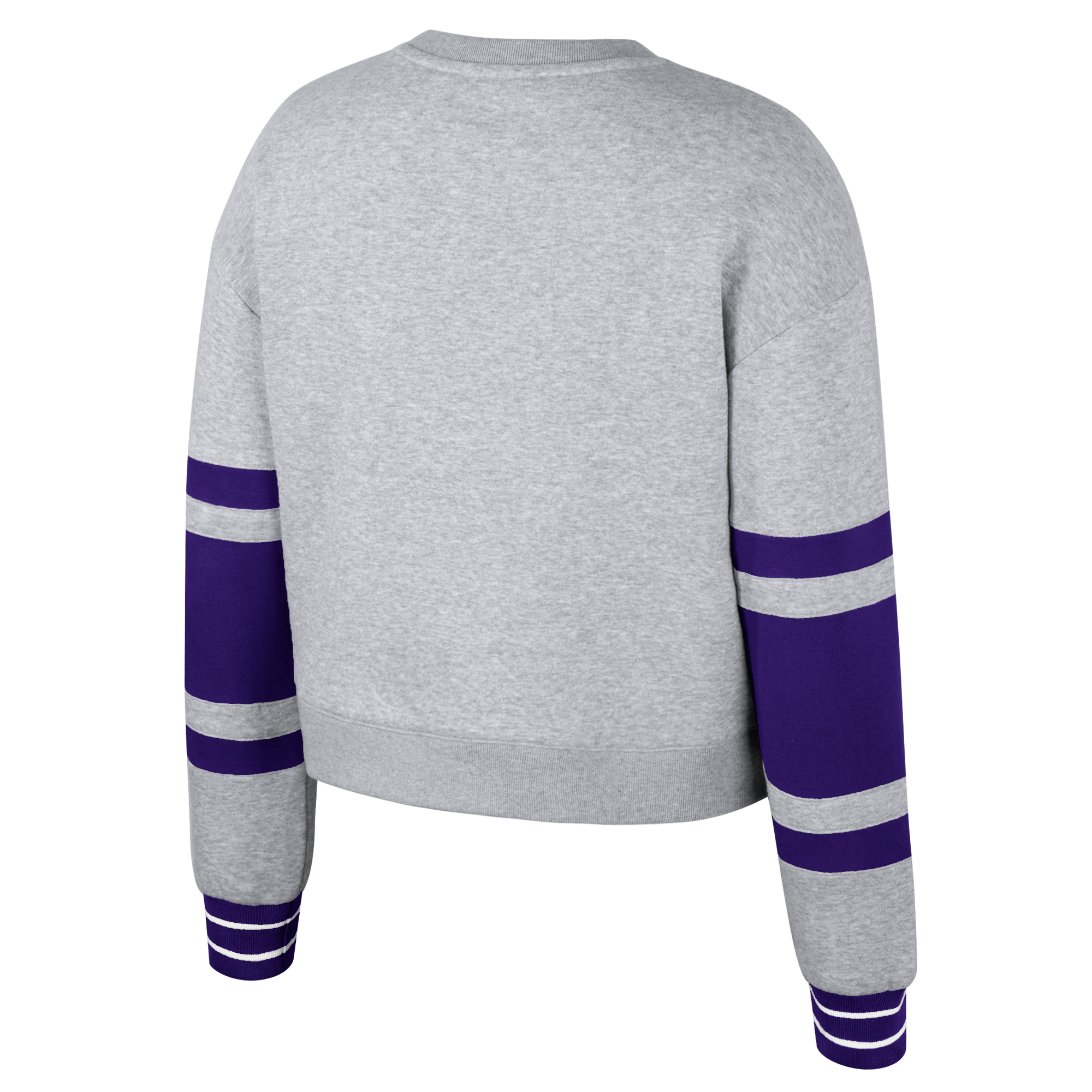 Minnesota Frost Women's Stadium Essentials Scrimmage 2 Long Sleeve Crop Crew - Crewneck in Grey