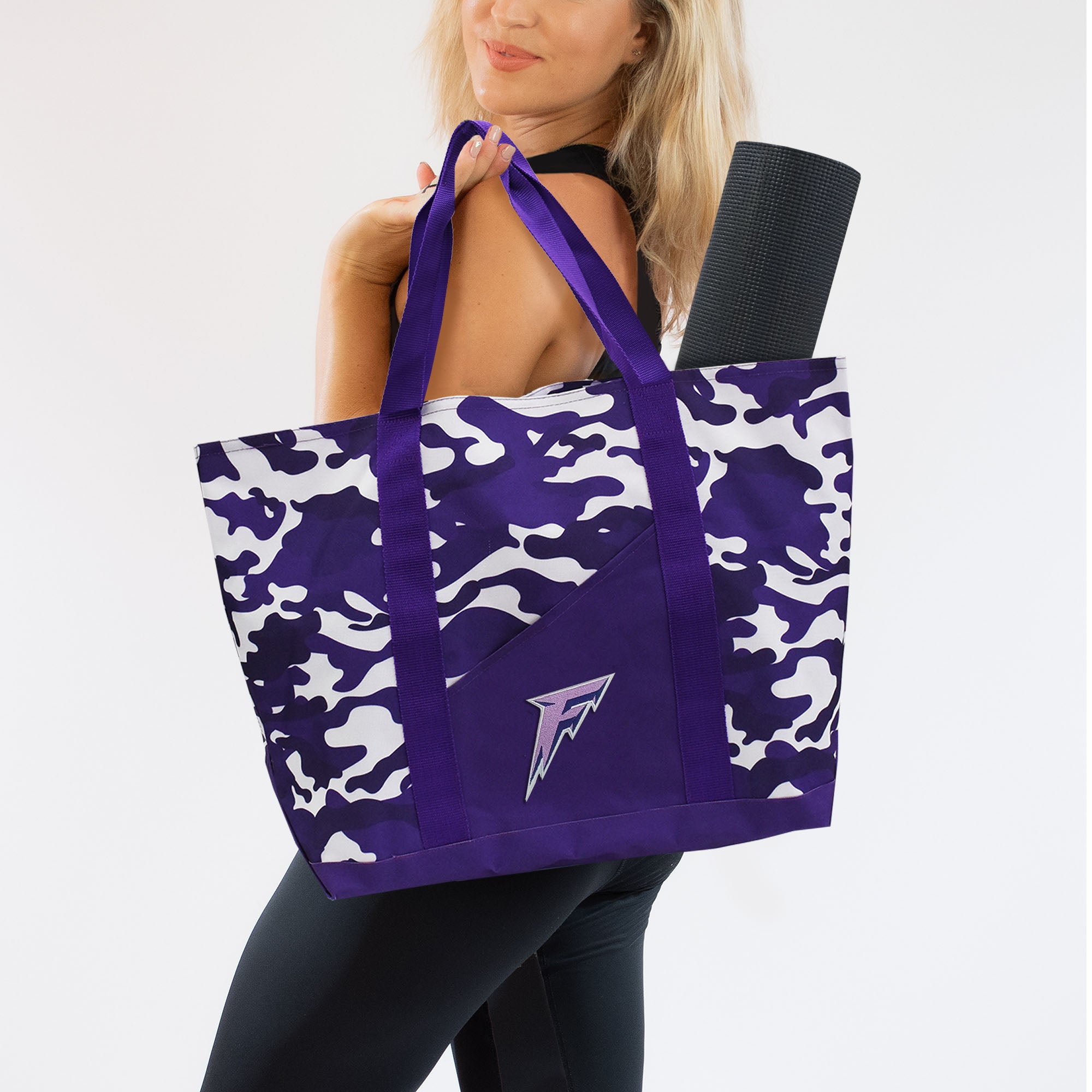 Minnesota Frost Super - Duty Camo Tote - Tote in Purple