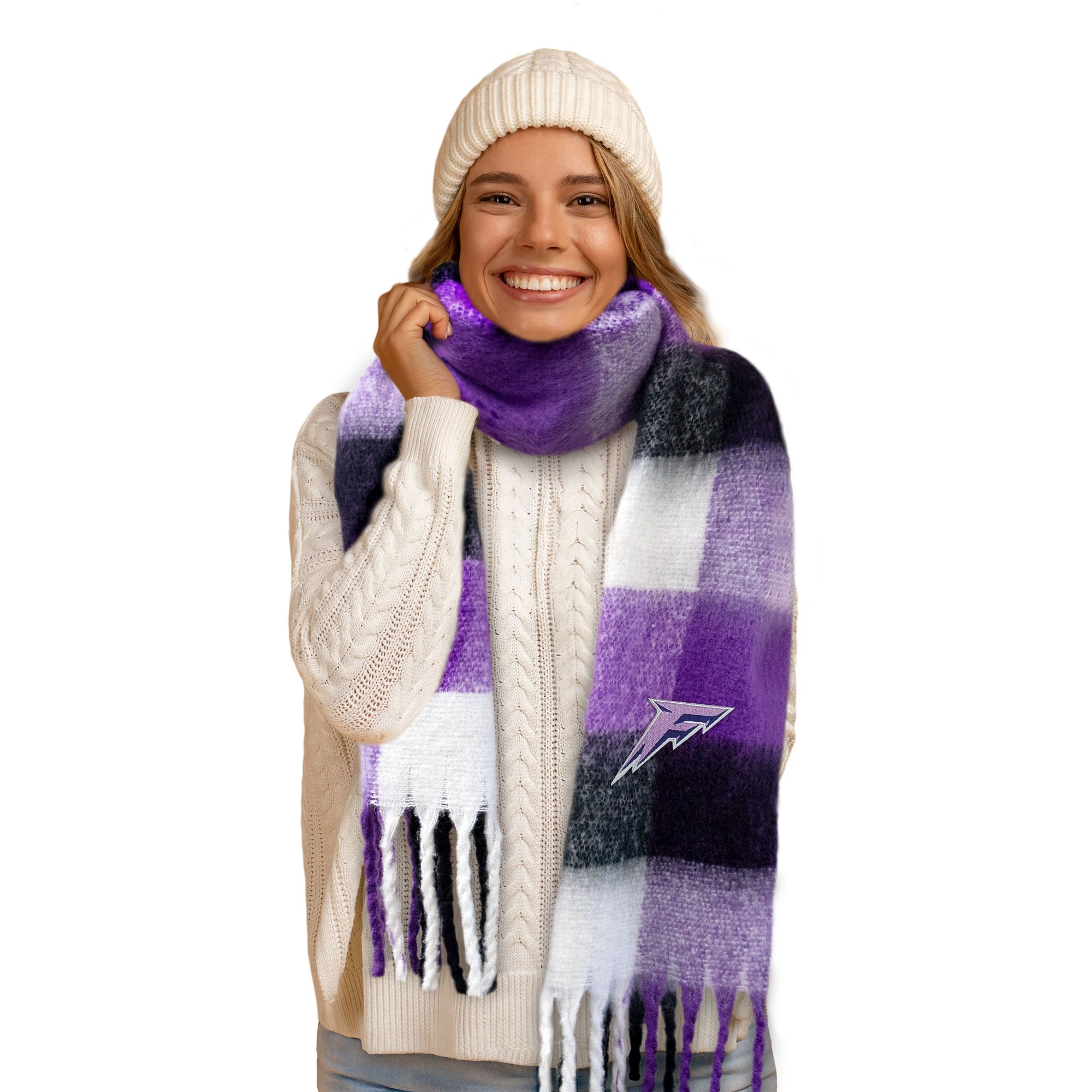 Minnesota Frost Super Soft Scarf - Accessories in Purple